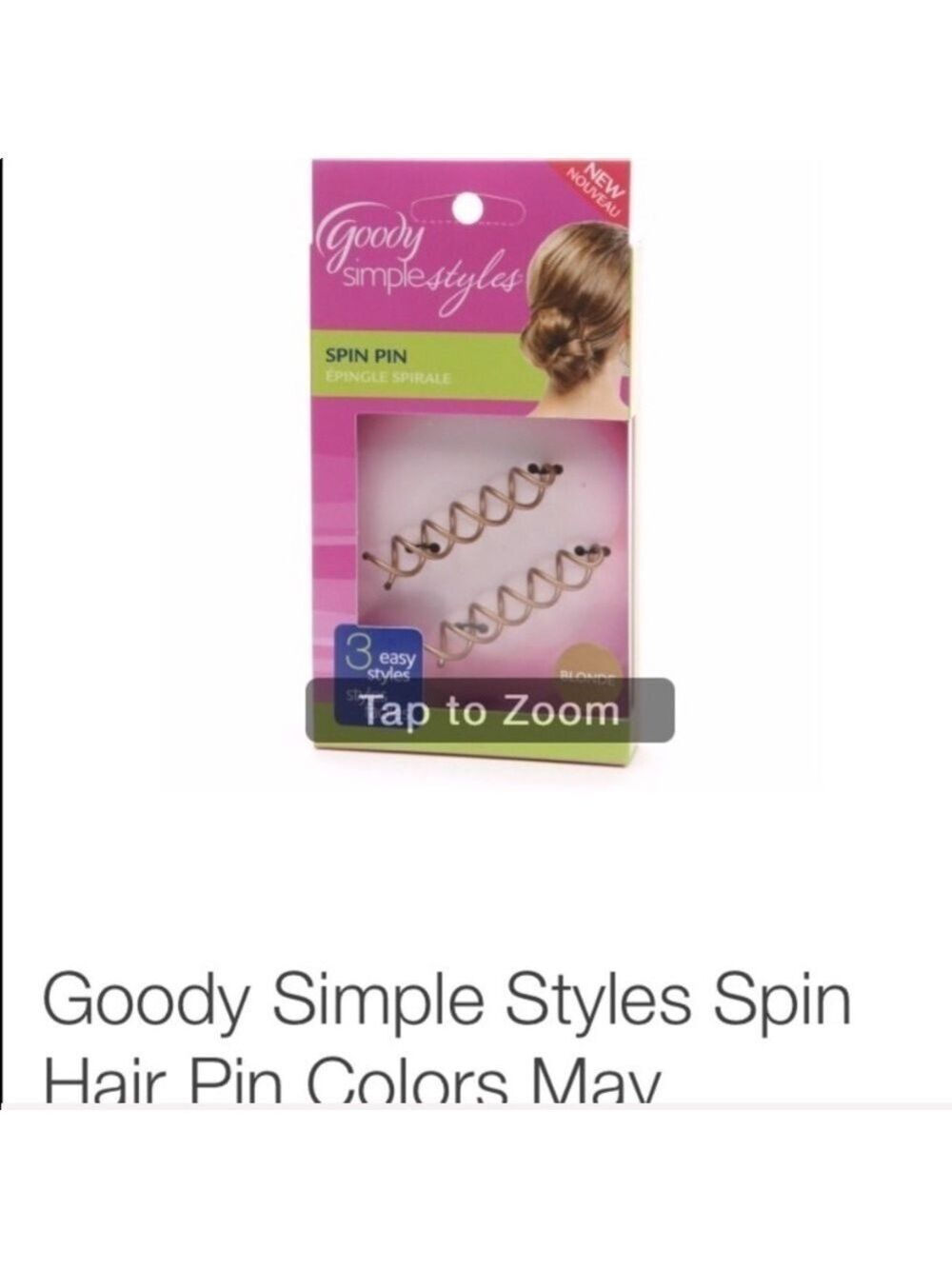 Hair Bobby Pins Rhinestones Bows Accessories NWT - Picture 2 of 8